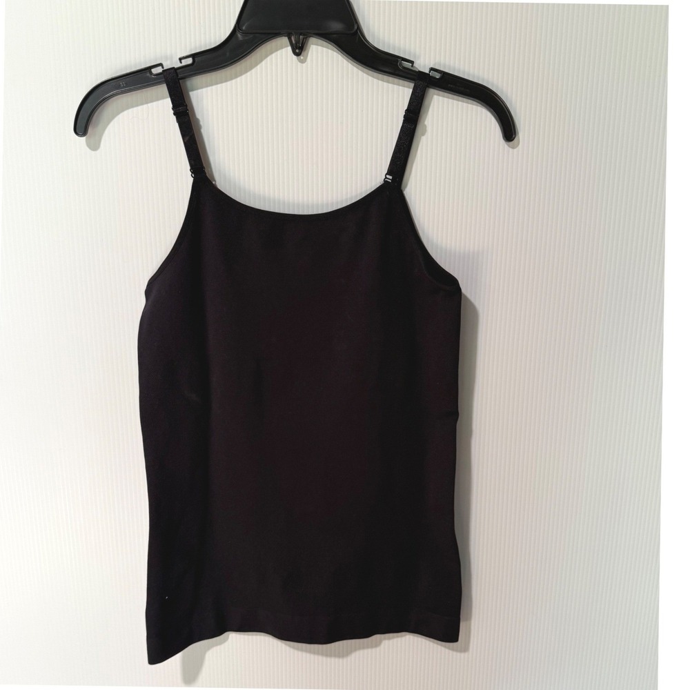 NWT Shapermint Essentials Scoop Neck Shaping Cami Tank Black XL NWT Seamless - Picture 2 of 9